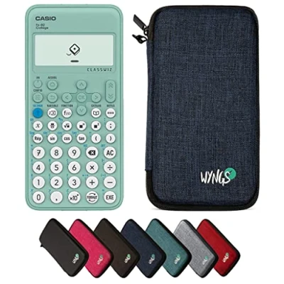 Image de CALCUSO Ensemble de Base Bleu avec Calculatrice Casio FX 92 College ClassWiz