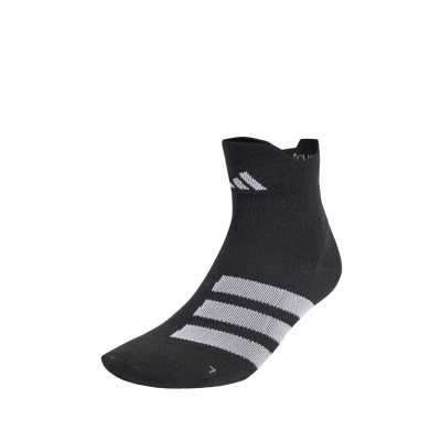 Image de Chaussettes adidas Runxadizero XL Unisex Noires, Légères et Transpirantes pour un confort optimal lors de la course