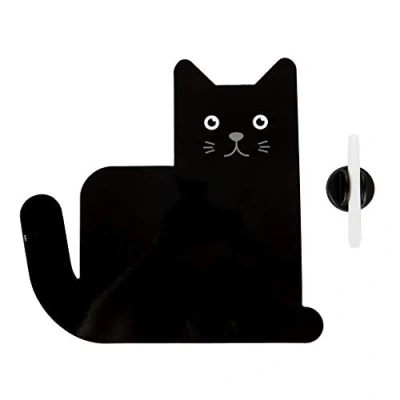 Image de Balvi Tableau frigo magnétique Meow Couleur Noir Support de Planification idéal pour Vous Faire des r