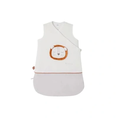 Image de NOUKIES Gigoteuse Hiver 0 3 Mois (50 cm) TOG 2 à 3,5 Fermeture Zippée Veloudoux Ecru Babou