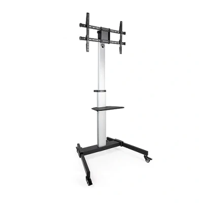 Image de Support de Sol Hera en Aluminium avec roulettes pour écrans 37&quot; à 86&quot; TOOQ FS1886M B
