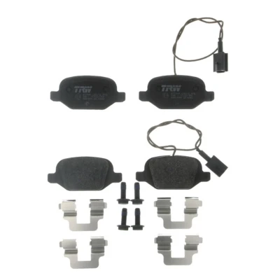 Image de TRW GDB1894 Jeu de plaquettes frein contact signal d&#039;usure inclus avec vis d&#039;étrier accessoires FIAT: 500 3 portes