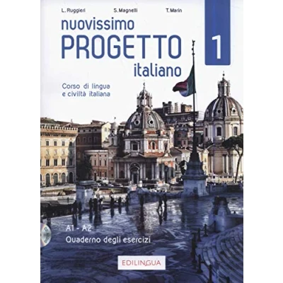 Image de Nuovissimo Progetto italiano 1 + IDEE online code: Quaderno degli esercizi. A1 A2 Livre d’occasion Correct