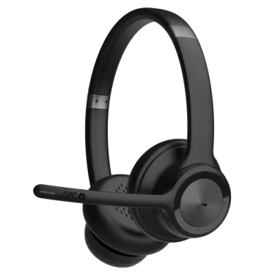 Image de SPC Dreamer Pro Casque Bluetooth sans Fil avec Microphone, autonomie de 40h, 5.0, Suppression du Bruit, Double Connexion simultanée, Couleur Noire