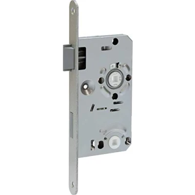 Image de ABUS Serrure encastrée pour portes de WC ES L S 55 78 20 61770, argentée