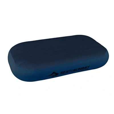 Image de Sea to Summit Aeros Premium Oreiller de Voyage Gonflable Bleu Marine 55,9 x 35,6 cm