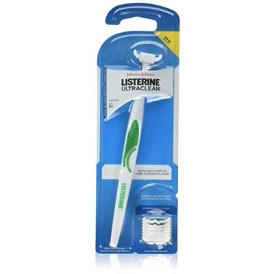 Image de Listerine Ultraclean Access Flosser Starter by J&amp;J HEALTHCARE.