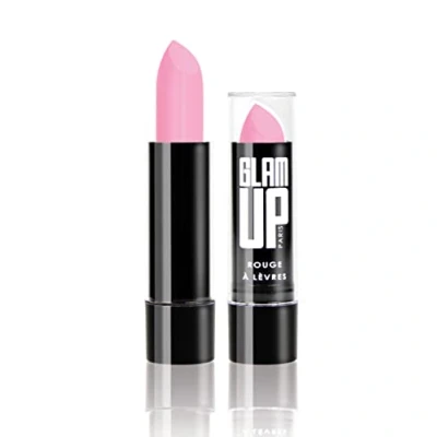 Image de Glam&#039;Up Paris Rouge à Lèvres Onctueux et Hydratant Texture Douce Fondante Couleur Lumineuse Intense N06 Organdi Rose
