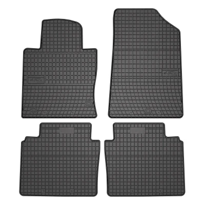 Image de FROGUM 546955 Ensemble de tapis sol Caoutchouc avant et arrière 4 noir Sur mesure