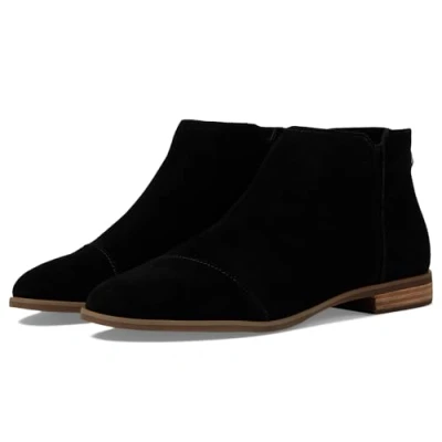 Image de TOMS Femme Rylie Bottine, Daim Noir, 38.5 EU