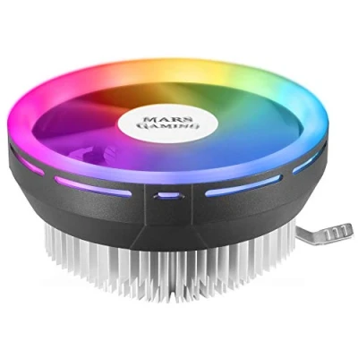 Image de Mars Gaming MCPU120, Refroidisseur CPU RGB TDP 120 W, Silent PWM 12 cm, Low Profile