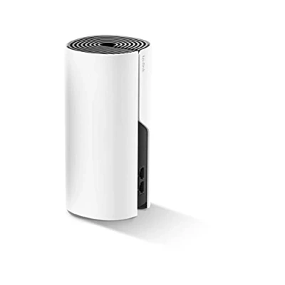 Image de TP Link Deco WiFi Mesh performant M4(1 pack), Boitier Additionnel , Couverture de 140㎡ Supplémentaires, 2 Gigabit Ethernet Ports, Contrôle parental, Compatible avec toutes les Box Fibre