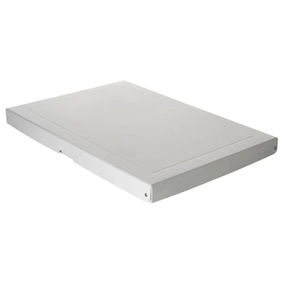 Image de Falken Réf. 22002144000F PureBox PRO 1 boîte de rangement avec couvercle emballage cadeau sans plastique Format A2 hauteur 40 mm poignée découpée entourée d&#039;un ruban Blanc