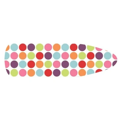 Image de MSV, Housse de Rechange pour Table à Repasser 100% Coton avec élastique, Couleurs Aléatoires, Universelle, Rembourrage en Polyester, Lavable 40 , 149L x 55l
