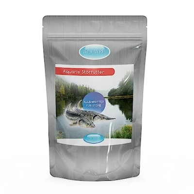 Image de AQUARIS La Nourriture pour esturgeon ne Trouble Pas l&#039;eau 680 g / 1 l 3 mm, et Contient de Nombreux nutriments