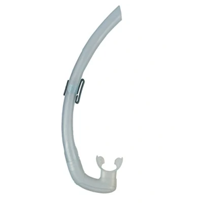 Image de Mares Mixte Snorkel Dual Basic Tuba, Noir Transparent, Adulte EU