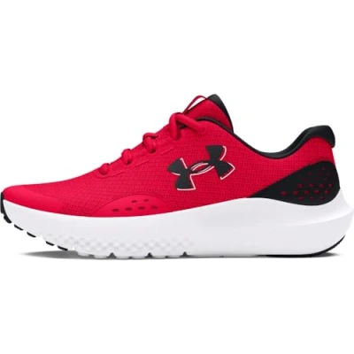 Image de Under Armour Visual Cushioning Surge Chaussures de running neutres Red pour enfants, Taille: 38.5, Tissu / matière synthétique
