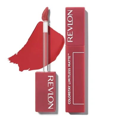 Image de Revlon Lipstick Colorstay Limitless MATTE Rouge à lèvres, Femme, Taille: 5 ml, N008 stir me up