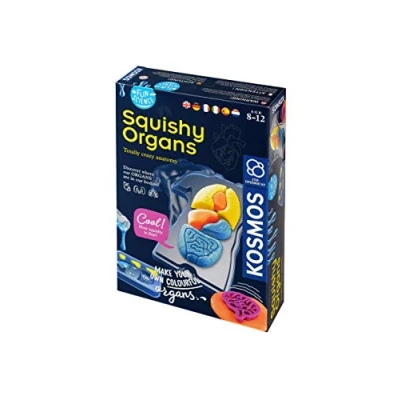 Image de KOSMOS 616816 Fun Science Squishy, ​​organes gluants, expérimentez l&#039;anatomie de manière ludique, kit d&#039;expérimentation pour enfants avec instructions multilingues (DE, EN, FR, IT, ES, NL)