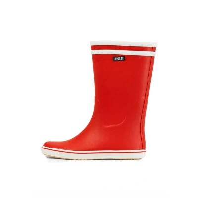 Image de Aigle Malouine 2 Bottes en caoutchouc, Femme, Taille: 35, Red Textile