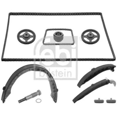 Image de FEBI BILSTEIN 100957 Jeu de distribution à chaînes duplex, Simplex, Chaîne fermée PORSCHE: Cayenne