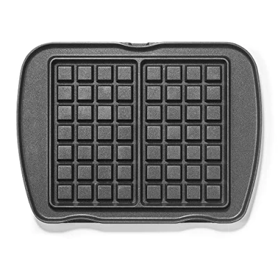 Image de LAGRANGE Jeu de Plaques Gaufre 4x7, compatible avec tous les gaufriers &quot;Premium&quot;, en fonte d&#039;aluminium, Revêtement antiadhésif double couche, 010922