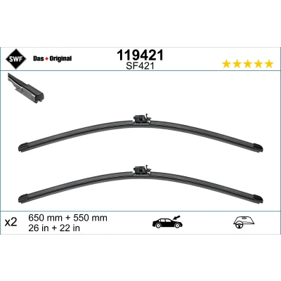 Image de Balai d&#039;essuie glace Swf 119421 avant plat MERCEDES BENZ: GLE, GLE Coupe