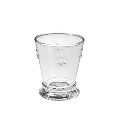 Image de La Rochère, 612101 Côté Table Abeilles Gobelet Verre Transparent Lot de 6 27 cl
