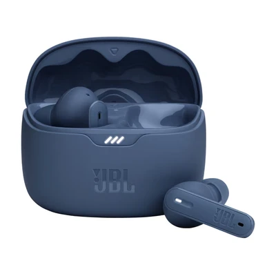Image de JBL Tune Beam, Écouteurs sans fil avec Réduction de Bruit, Bluetooth 5.3, autonomie jusqu&#039;à 48 h, charge rapide, son Pure Bass, bleus