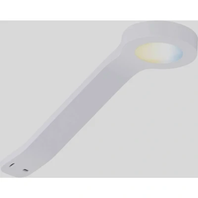 Image de Paulmann 99973 éclairage de meubles LED Clever Connect Starter Mike CC 12 V incl. 2x2 watts gradable placard Blanc dépoli d&#039;armoire plastique lampe cuisine 2700 6500K