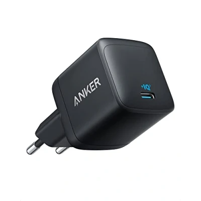 Image de Anker Chargeur Super rapide USB C 45W, 313, PPS Pliable Ace compatible charge 2.0 pour iPhone 16 Samsung Galaxy S22 Ultra/S22+ Note : 10/Note 10+/Note 20/S20, câble non inclus