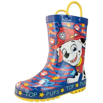 Image de Paw Patrol Enfant Bottes en Caoutchouc La Pat&#039; Patrouille Bleu Taille EU 30 (Taille UK 12)
