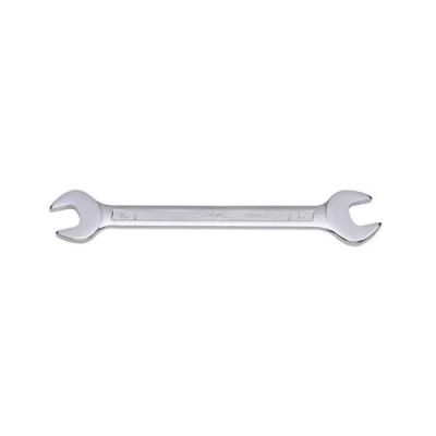 Image de SONIC 4141011 Clé à fourche double 156 10x11 Acier chrome vanadium satiné chromé, poli