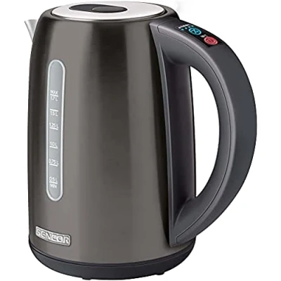 Image de Bouilloire Électrique à Température Variable, 1.7 L Capacité, 2150W, Noir