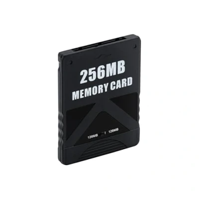 Image de Wigearss Carte Mémoire de Jeu Haute Vitesse 256MB pour Sauvegarde sur Console PS2/PS2 Slim