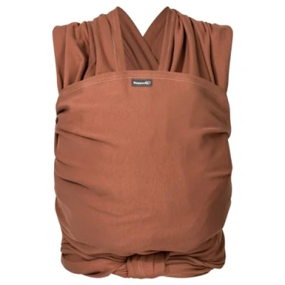 Image de Hoppediz Écharpe de portage extensible, pour les nouveau nés et prématurés, 100% coton bio, cuivre 4.6 m