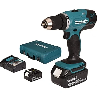 Image de Perceuse visseuse 18V LXT (2x3,0 Ah) en coffret synthétique Makita DDF453RFE