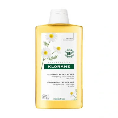 Image de Klorane Shampooing à la Camomille 400 ml Pour cheveux blonds