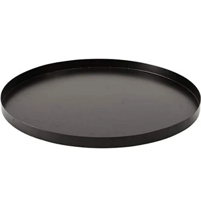 Image de Esschert Design plaque de base brasero 595 x 32 cm acier noir