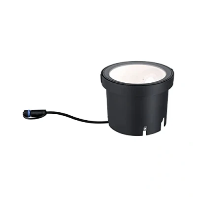 Image de Paulmann 94669 LED Plug &amp; Shine lèche Mur Ocos IP67 1x6,1 W gradable luminaires d&#039;extérieur Anthracite métal 3000 K, 6.1