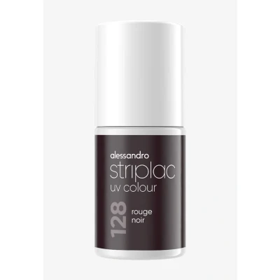 Image de alessandro Striplac UV Colour Vernis à ongles, Taille: 6.5 ml, Rouge noir
