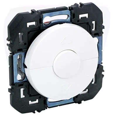 Image de LEGRAND Commande Volets Roulants dooxie Interrupteur Mural Tous Types de Roulants, Stores, Stores Bannes Blanc
