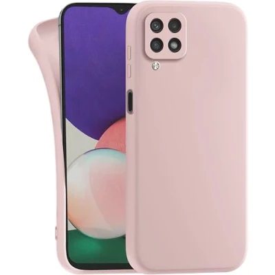 Image de MyGadget Coque pour Samsung Galaxy A12 5G Case TPU Souple &amp; Soft Cover Protection Extra Fine Légère Étui Coloré Anti Choc et Rayures Rose
