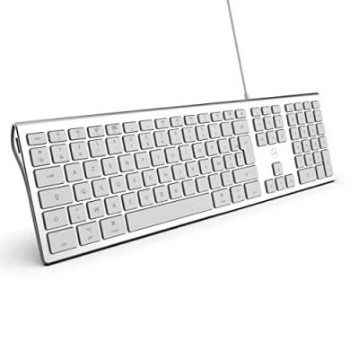 Image de MOBILITY LAB Clavier Mac Filaire + 2 Hubs USB Intégré