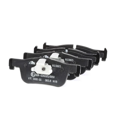 Image de ATE 13.0460 3865.2 Jeu de plaquettes frein préparé pour indicateur d&#039;usure, contact signal d&#039;usure exclu BMW: 1 5 portes, 2 Coupe, 3 portes