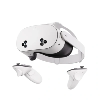 Image de Meta Quest 3S 128 Go Batman: Arkham Shadow et Un essai de 3 Mois Quest+ Inclus Casque Tout en