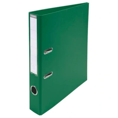 Image de Exacompta Réf. 53503E Carton de 10 classeurs à levier A4 Prem&#039;Touch Dos 50 mm Mécanique 55 Dimensions extérieures : 32 x 29 5 cm Format classer Vert clair
