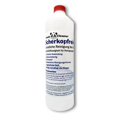 Image de PANDACLEANER Nettoyant pour tête de rasage 1000ml Version révisée Recharge liquide Convint Braun CCR et les cartouches standard