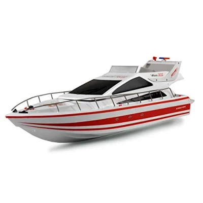 Image de Amewi 26005 Atlantic L Bateau Hors Bord Hexagonal R/C avec télécommande 73 cm