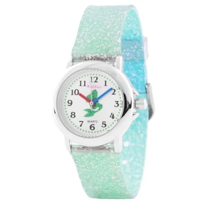 Image de Kiddus Glitter Dreams Collection Montre Gradient mermaid pour enfants, Taille: One Size,